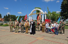 Иерей Георгий Белан совершил заупокойную молитву о всех погибших воинах