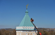 В Оптиной пустыни завершена реконструкция исторического символа монастыря