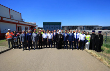 Митрополит Василий принял участие в мероприятии, посвященном газификации аэропорта «Краснодар»