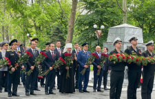 В День Победы митрополит Василий принял участие в торжествах в городе-герое Новороссийске
