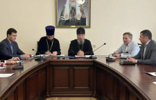 В епархиальном управлении состоялось собрание по проведению краевого форума Всемирного Русского Народного Собора