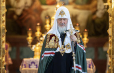 Поздравление Святейшего Патриарха Московского и Всея Руси Кирилла  митрополиту Екатеринодарскому и Кубанскому Василию с 55-летием