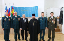 Протоиерей Георгий Лабецкий посетил торжественное собрание, посвящённое 35-летию Министерства по ЧС и Дню спасателя