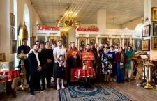 В День памяти жертв геноцида греков Понта в храме Благовещения Пресвятой Богородицы состоялась панихида