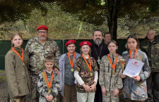 На территории храма Святого Духа прошел юнармейский фестиваль «Сила духа»