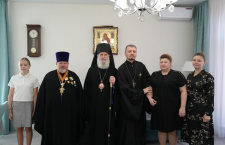 Новороссийский архипастырь вручил Патриаршую награду протоиерею Александру Ткачук