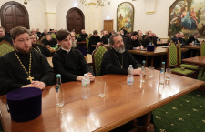 Протоиерей Василий Плиска и клирики епархии посетили работу секции Синодального отдела по тюремному служению