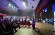 В селе Кабардинка правящий архиерей принял участие в церемонии открытия Всероссийских соревнований по боксу "Кубок профсоюзов"