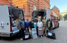 В Ростовский госпиталь отправилась очередная партия гуманитарной помощи