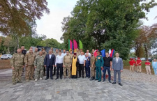 В станице Старомышастовской открыли памятник героям специальной военной операции