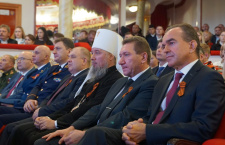 Митрополит Василий посетил торжественное мероприятие, посвящённое 82-й годовщине освобождения Краснодарского края