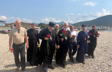 Новороссийский архипастырь посетил место теракта в селе Архипо-Осиповка Краснодарского края