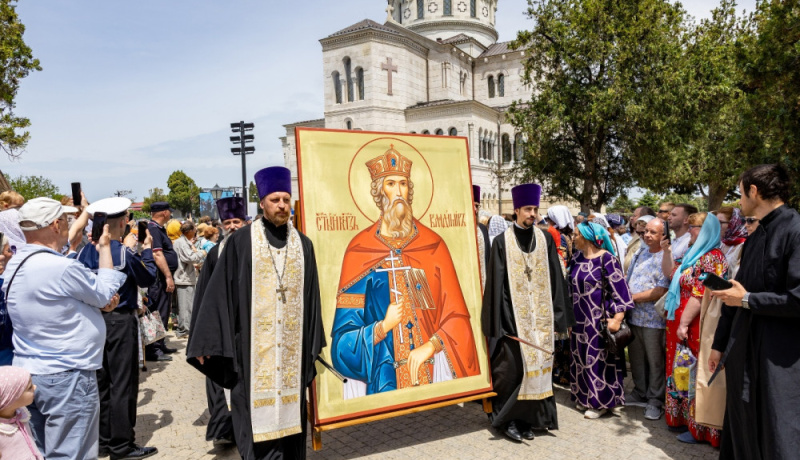 Новый Херсонес: торжества в День крещения великого князя Владимира и его дружины (ФОТО- и ВИДЕОРЕПОРТАЖ)
