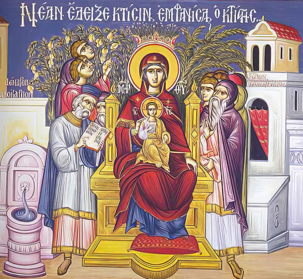 Суббота 5-й седмицы Великого поста 2026. Похвала Пресвятой Богородицы